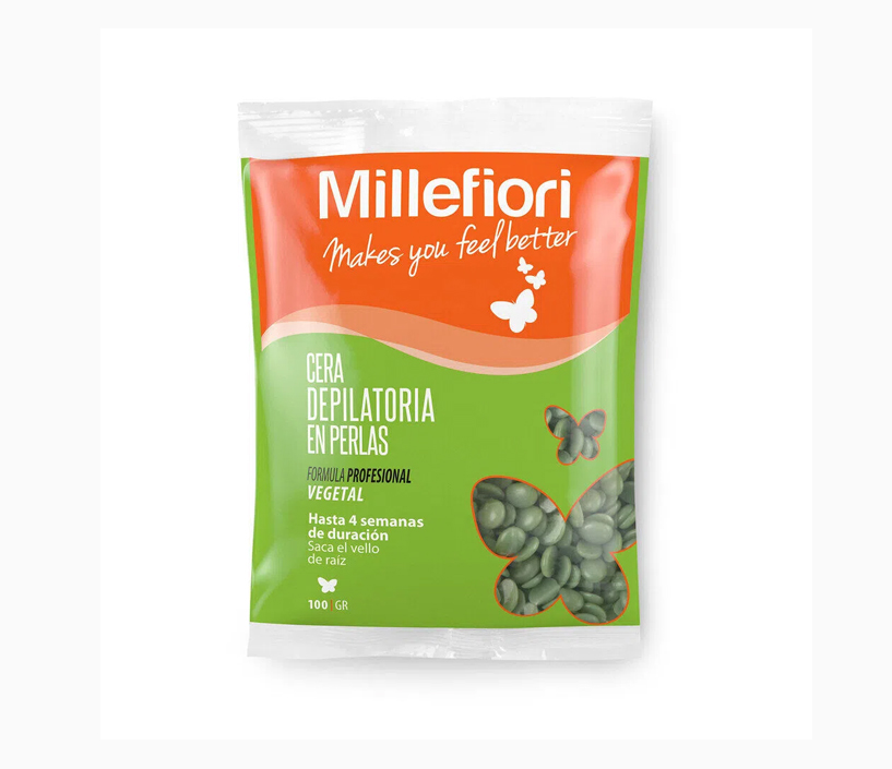 CERA MILLEFIORI PERLAS VEGETAL 100GR