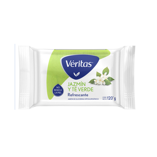 JAB GLIC VERITAS JAZMIN Y TE VERDE 120GRX36