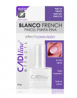 ESMALTE BLANCO FRENCH PUNTA FINA