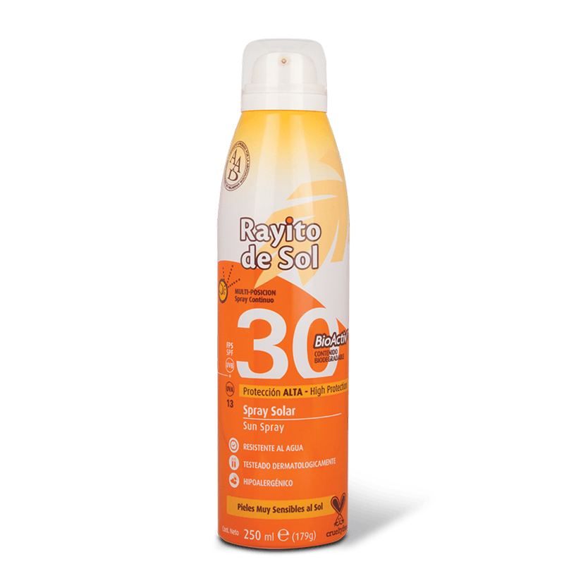 PROTECTOR SOLAR AEROSOL VN FPS 30 250ML 