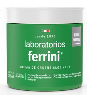 CREMA DE ORDEÑE FERRINI ALOE VERA 200ML