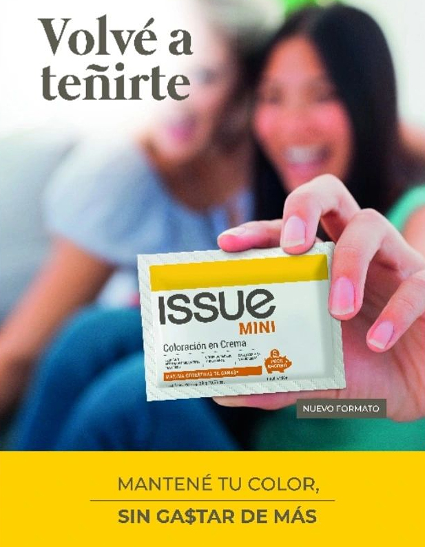TINTURA ISSUE SACHET MINI 513 CASTAÑO CLARO CHOCOLATE