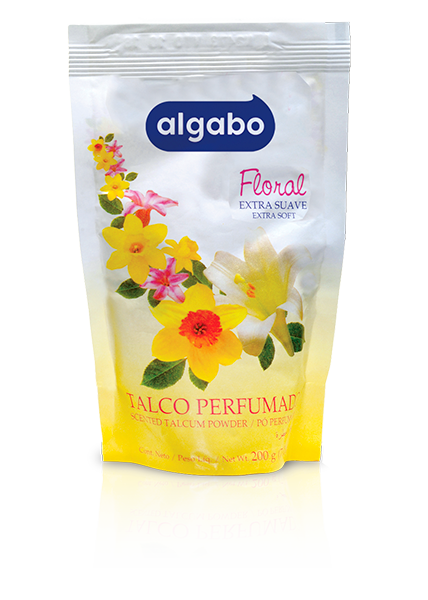 TALCO PERFUMADO ALGABO FLORAL 200GR ECOPACK