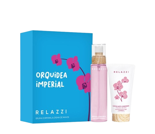 ESTUCHE RZ ORQUIDEA IMPERIAL (CREMA+BRUMA)