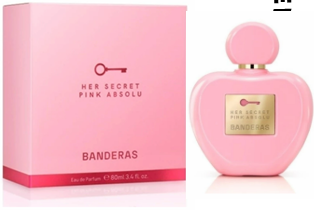EDT HER SECRET PINK ABSOLU FEM 80ML