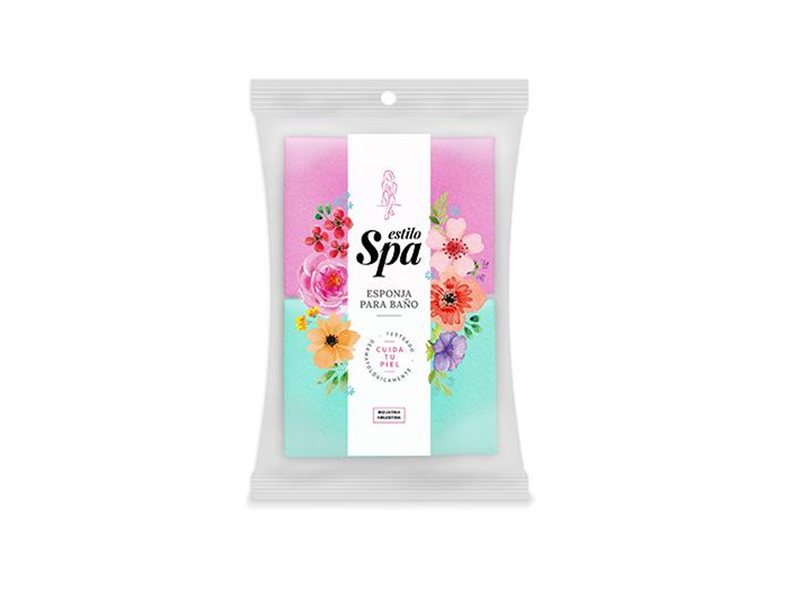 ESPONJA SPA RECTANG MED 2U