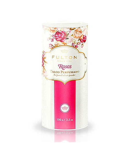POLVO PARA EL CUERPO FULTON ROSAS 100GR