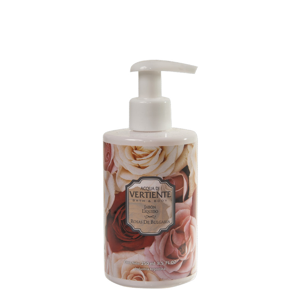 JAB LIQ VERTIENTE ROSAS DE BULGARIA 240ML