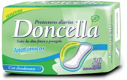 [23502] PROTECTOR DIARIO ANATOMICO VERDE C/DEO 20U (30)