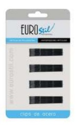 [AEU016095] INVISIBLES NEGROS EUROSTIL 24U