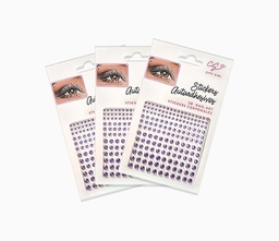 [ACH070064L] STRASS ROSTRO GEMAS LILAS