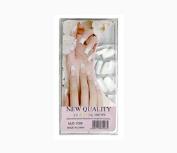 [ACH070078B] UÑAS POSTIZAS TIPS NAILS BLANCAS