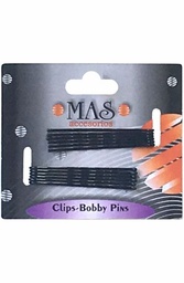 [116] MAS CLIPS LARGO NEGRO X 12