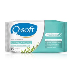 [846] TOALLAS DESMAQ PIELES GRASAS Q-SOFT 25U