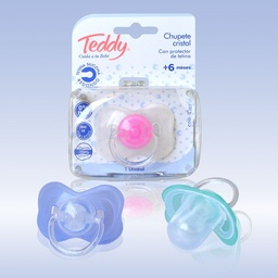 [283R-1] CHUPETE TEDDY TRANSP SILIC