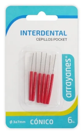 [CD60293] INTERDENTAL POCKET CONICO  3 A 7 MMX6REF