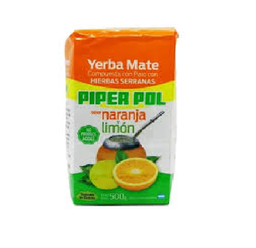 [413] YERBA PIPERPOL NARANJA LIMON 500GR