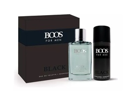 [ZO040] ESTUCHE BOOS BLACK HOM (EDT+DEO)