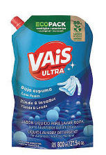 [1010691] JABON LIQUIDO ROPA VAIS BAJA ESP 800ML ECOPACK