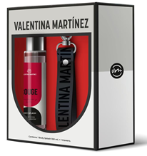 [1206] COFRE VM ROUGE FEM (BODY SPLASH + LLAVERO)