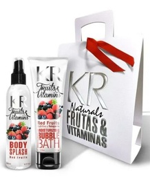 [197502] GIFT DUO FRUIT Y VITAMINS (BODY SPLASH+BUBBLE)