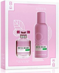 [PLOVF80] ESTUCHE UNITED DREAMS LOVE FEM (EDT+DEO)