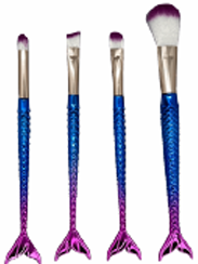 [ACH061705] SET BROCHAS Y PINCELES SIRENA 4U
