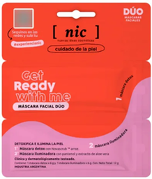 [NV1009] MASCARA FACIAL DUO GET READY WITH ME NIC