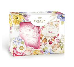 [291011] ESTUCHE FULTON ROSAS JABON + ESPONJA
