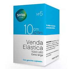 [10060150] VENDA ELASTICA SYRA N5 10CMx2.5MTS